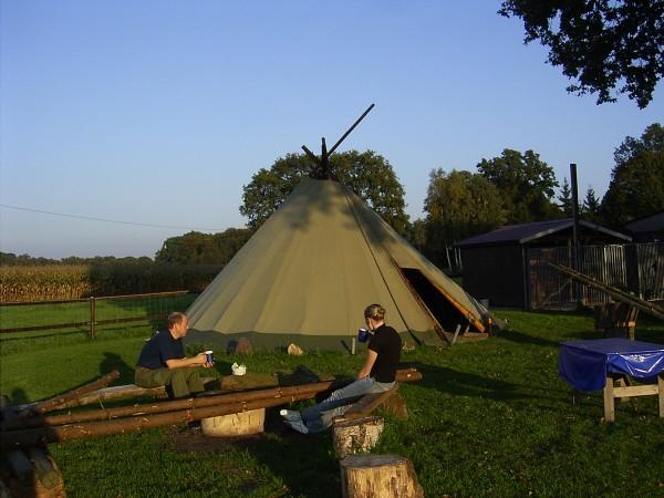 Tipi in Fuestrup, Greven